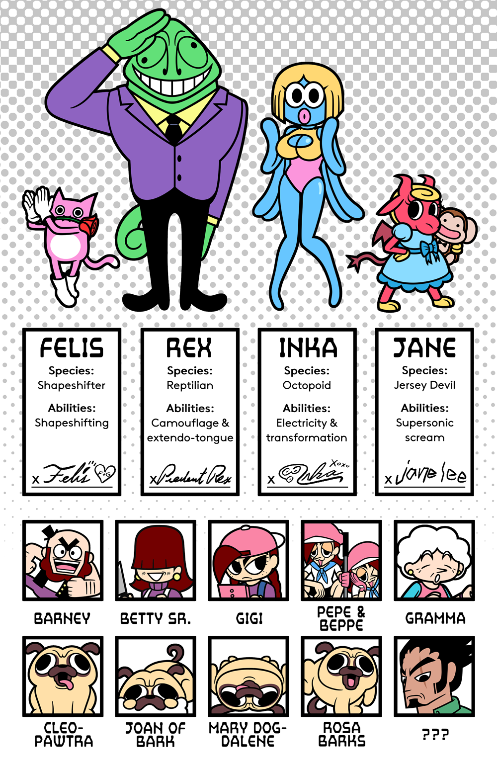 Character Bios 2